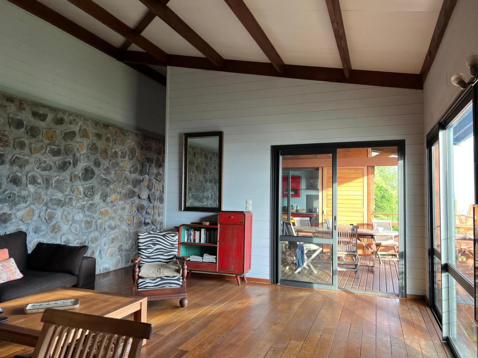 Villa atypique le chat perché de Grand Anse Petite Île Exterior foto